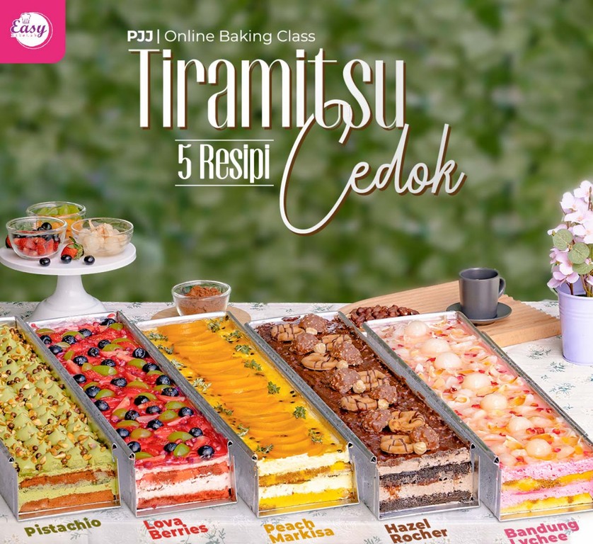PJJ Tiramisu Cedok (5 Resepi)