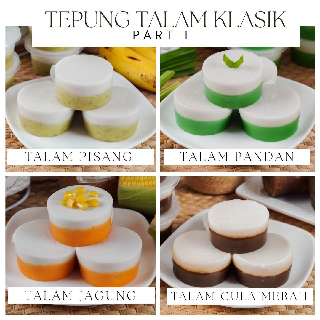 PJJ Talam Klasik Part 1 (4 Resepi)