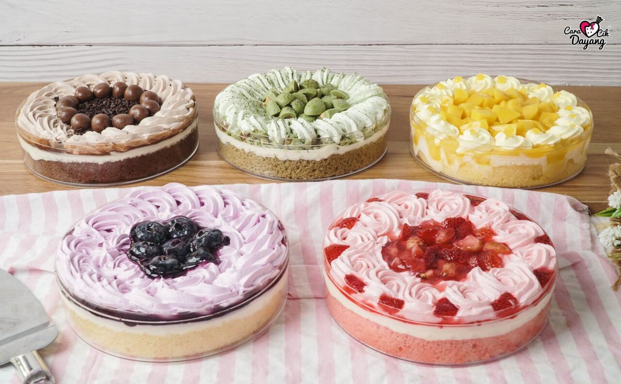 Kelas Online Premium Ice Cream Cake Box (5 Resepi)
