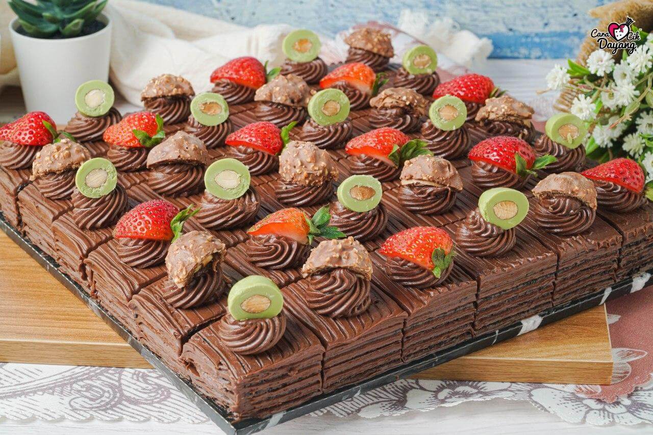 Kelas Black Magic Chocolate Cake (1 Resepi)